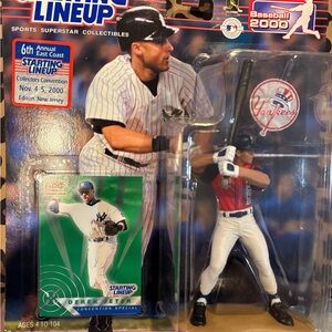 Starting Lineup Derek Jeter Baseball Figure